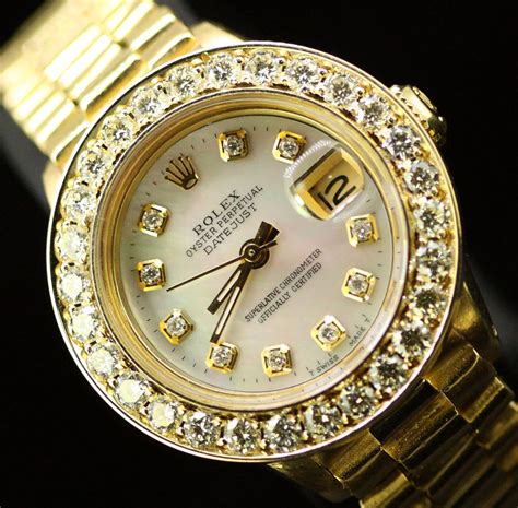 ladies rolex oyster perpetual diamond bezel|rolex 31mm datejust diamond bezel.